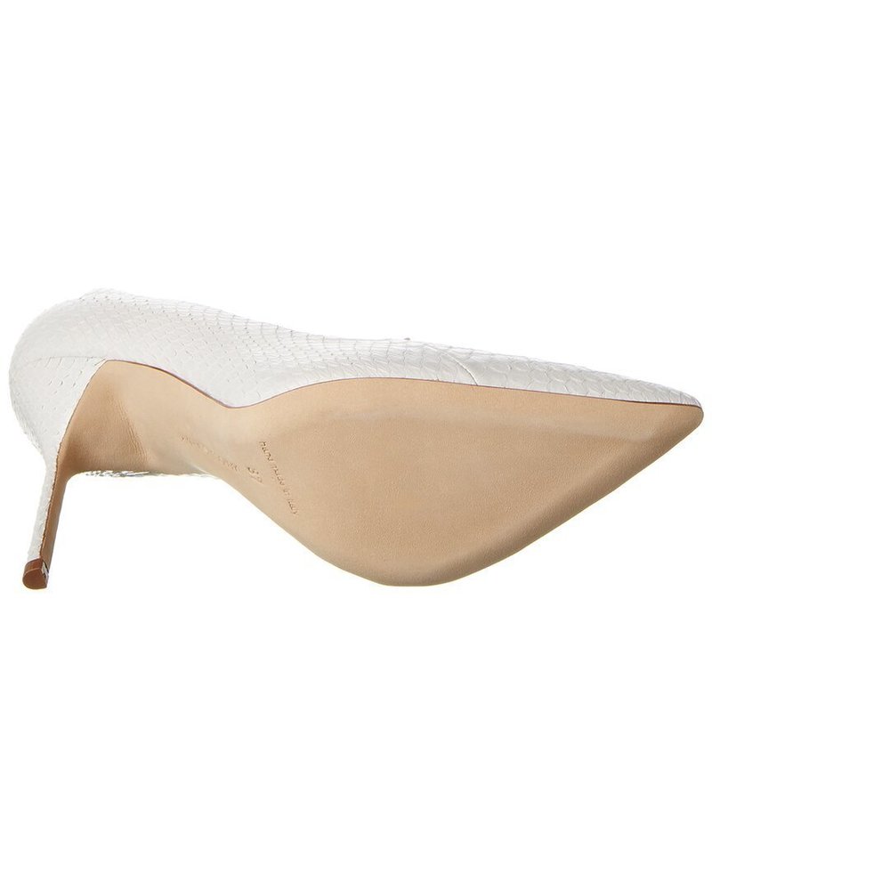 Manolo Blahnik 105 Leather Pump - Picture 4 of 6